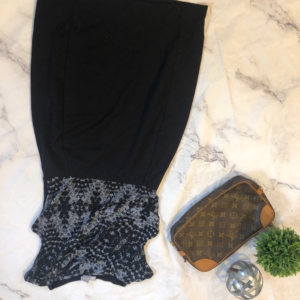 H&M snakeskin print lbd